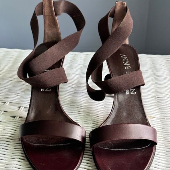 Anne Klein leather sandal. Size 10M. Never worn - Brand new - Picture 1 of 5